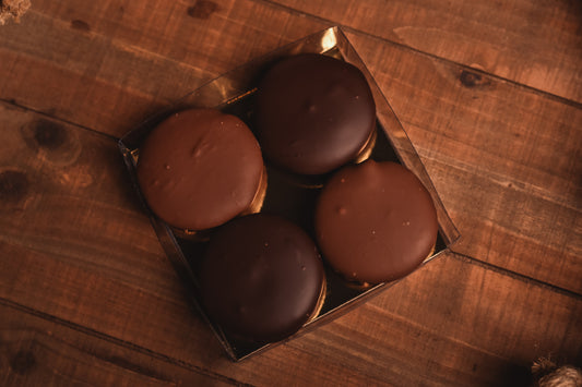 Tortues enrobées de chocolat